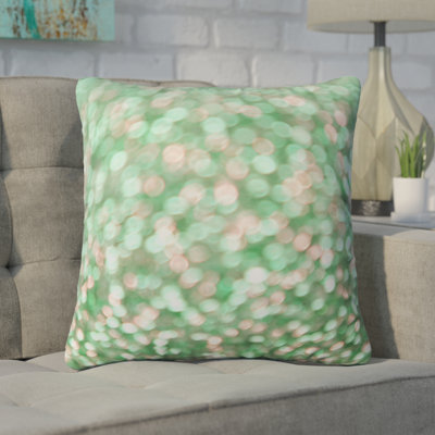Lisa Argyropoulos Holiday Cheer Mint Indoor/Outdoor Throw Pillow