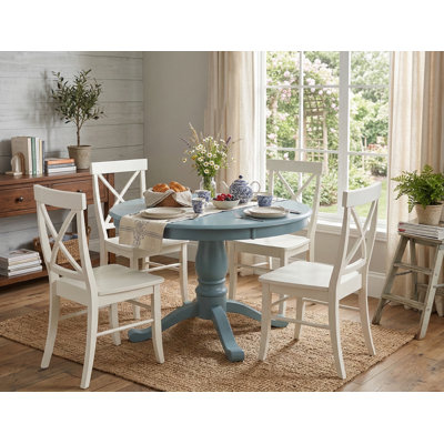 Josanna 4 - Person Pedestal Dining Set