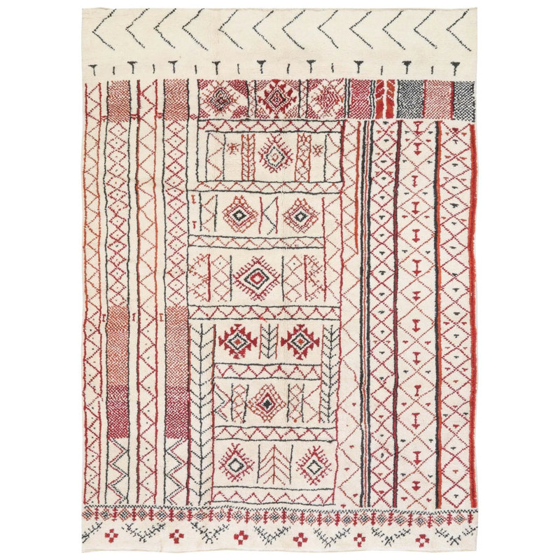 Moroccan Rugs One-of-a-Kind Rectangle 8'5" X 11'2" Area Rug
