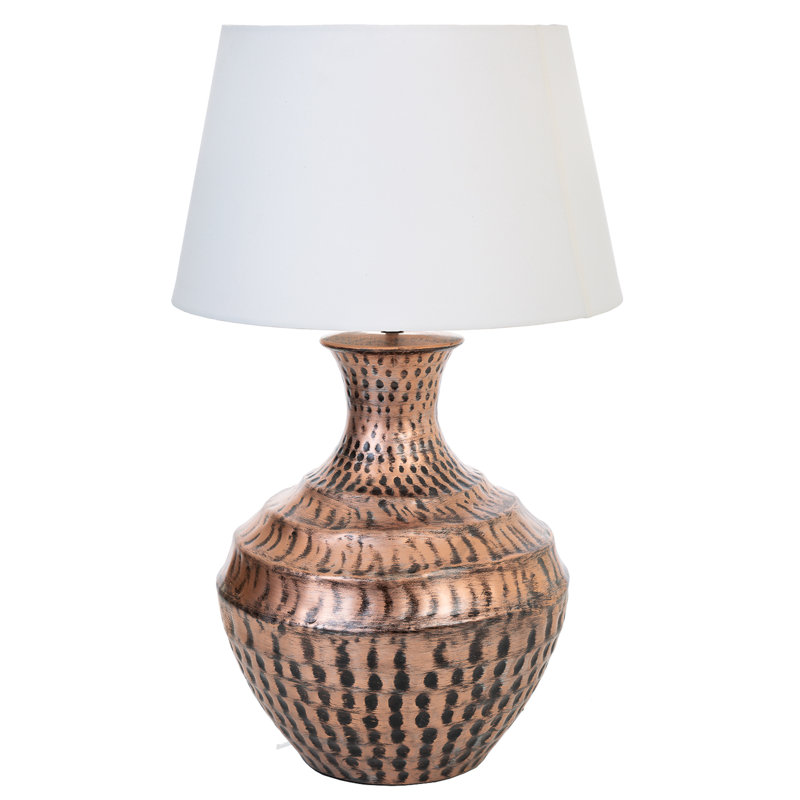 Aouab 1 - Light Brown Drum Pendant