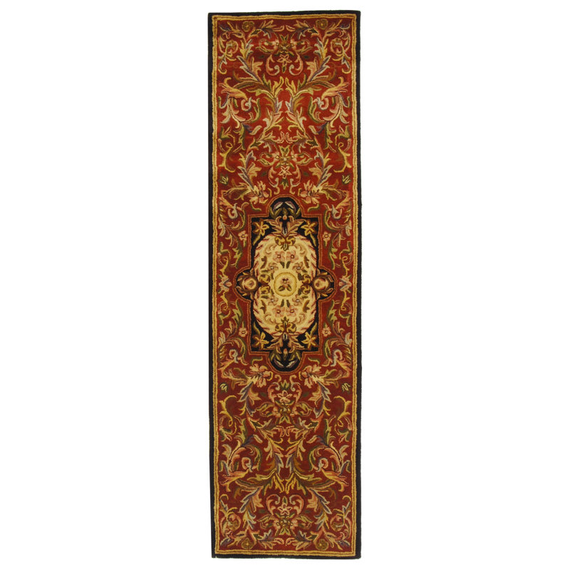 Alger Hand Tufted Wool Oriental Rug, Runner 2'3" x 10'