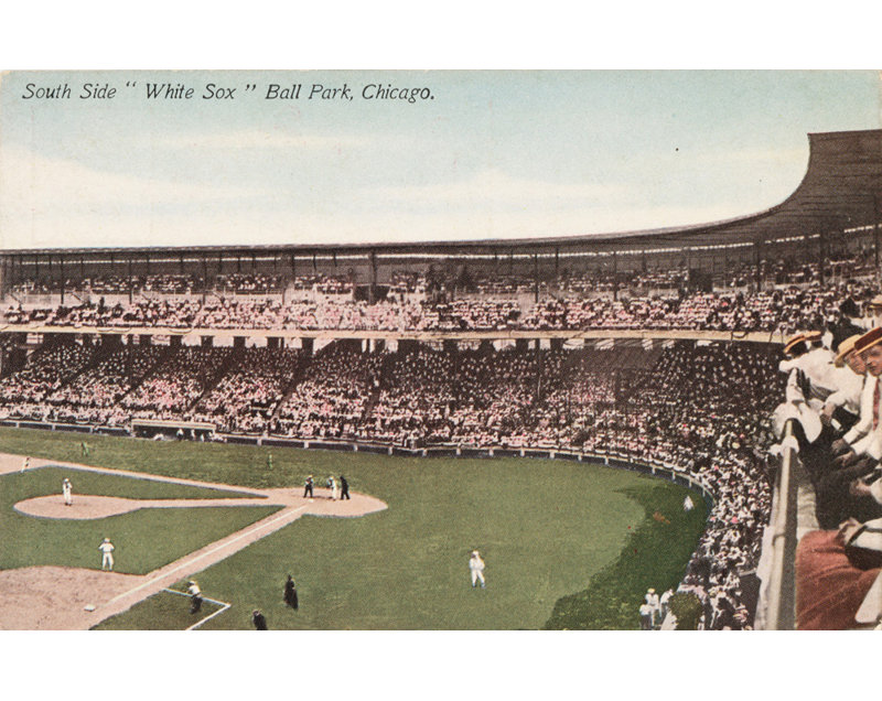 Comiskey Park, H 11 po x l 18 po