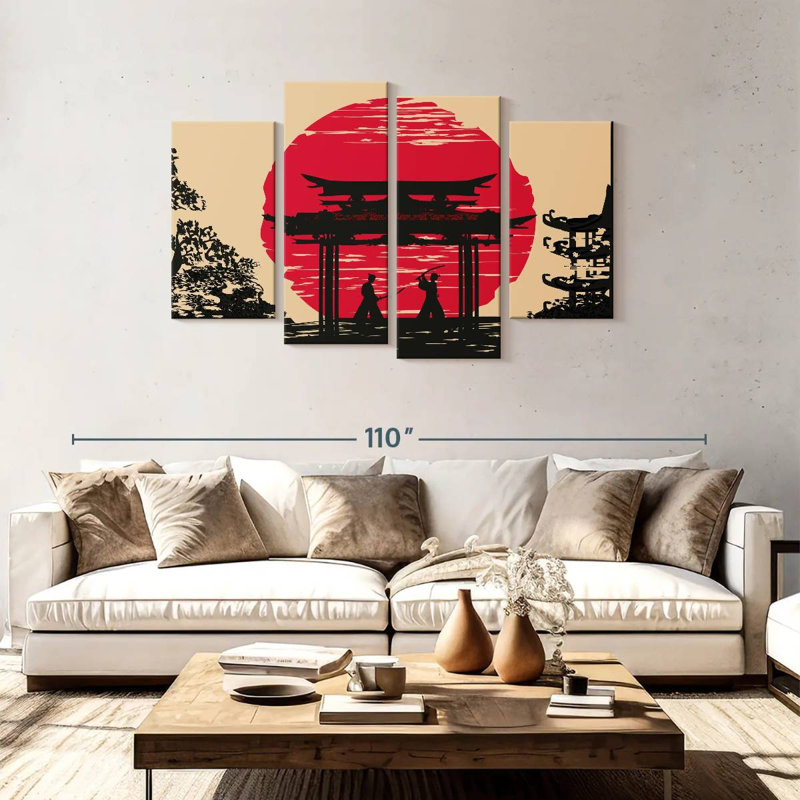Fighters Leisha Samurai, H 48 po x l 75 po