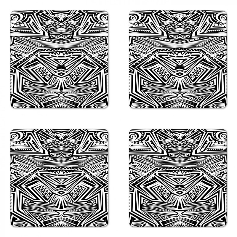 Sous-verre tribal