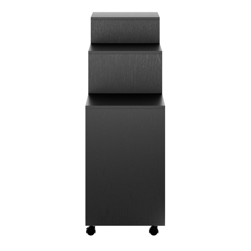 19.21'' Wide 5 -Drawer Mobile File Cabinet