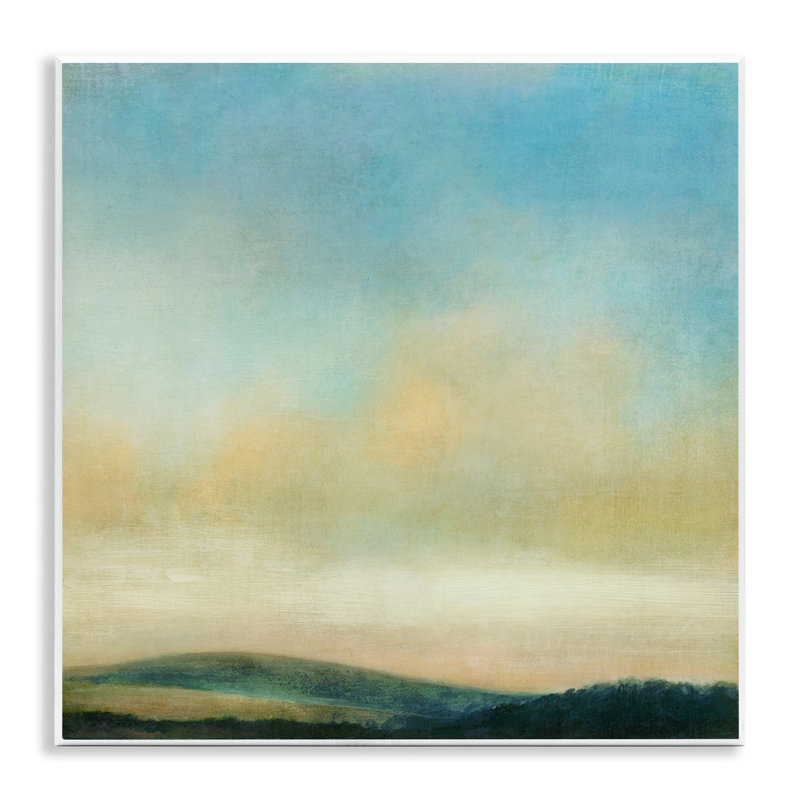 «Cloudy Countryside Fields» par Suzanne Nicoll