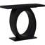 Console moderne avec base en forme d'œuf. Noir + pour la chambre à coucher. 40,44 po Profondeur, 15,81 de largeur, 32,42 de hauteur. Et une élégante base de chambre à coucher, style. . Profond, large, haut. Fabriqué Stabilité Durabilité-126235660
