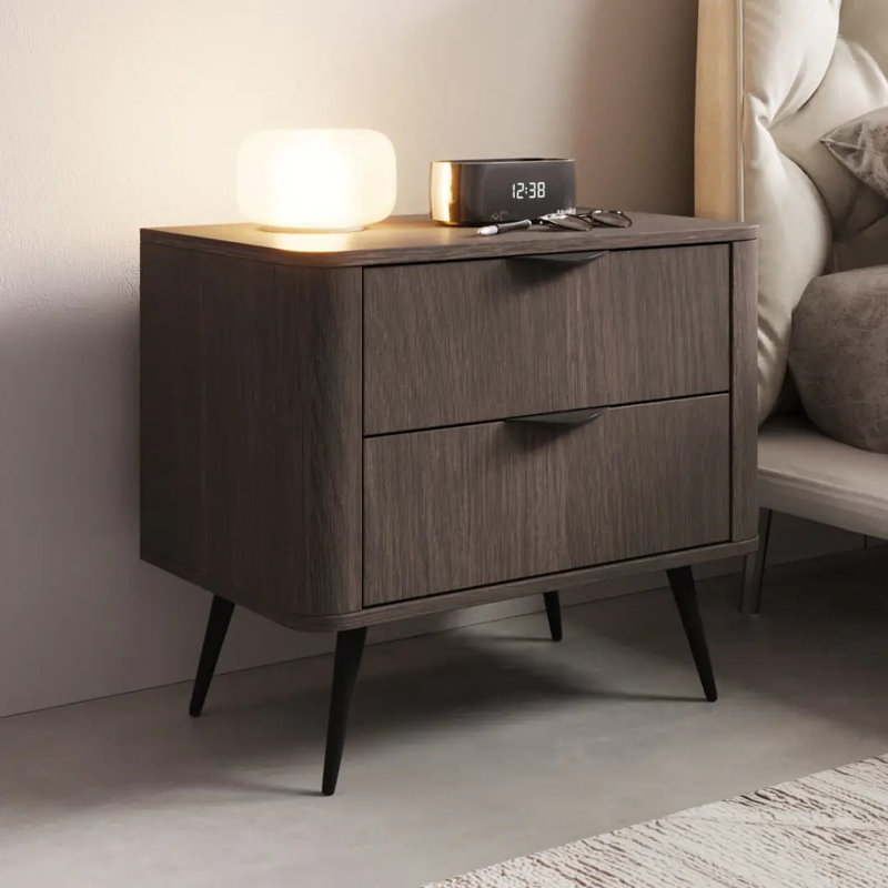 63cm W Composite Bedside Table