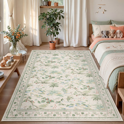 Tapis moderne et uni, tapis à envers antidérapant lavable, tapis à faible épaisseur et résistant aux taches pour le salon, la chambre à coucher