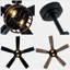 Ventilateur de plafond 52 pouces Farmhouse