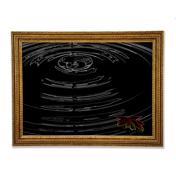 Ebern Designs Ripples - Single Picture Frame Print | Wayfair.co.uk