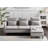 Upholstered L-Shaped Sectional Right Hand Facing