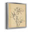 Magnolia croquis II, toile encadrée de qualité supérieure - prête à être accrochée-2006579298-2006579303