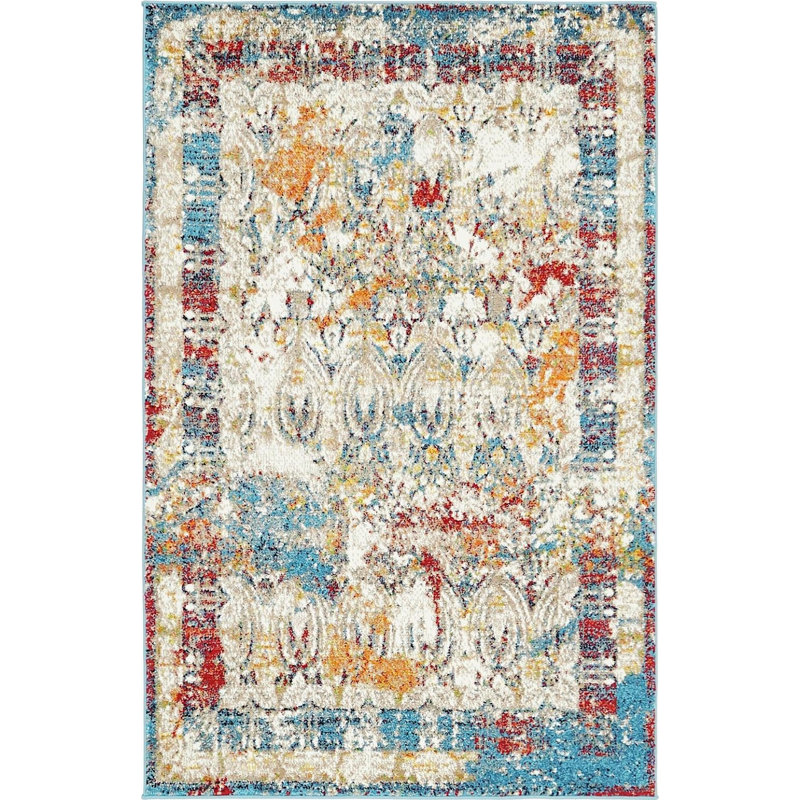 Murawski Oriental Indoor Rug, Rectangle 4' x 6'
