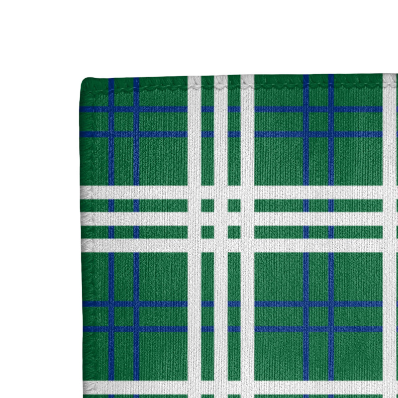 Plaid Indoor Rug, Rectangle 3' x 5'