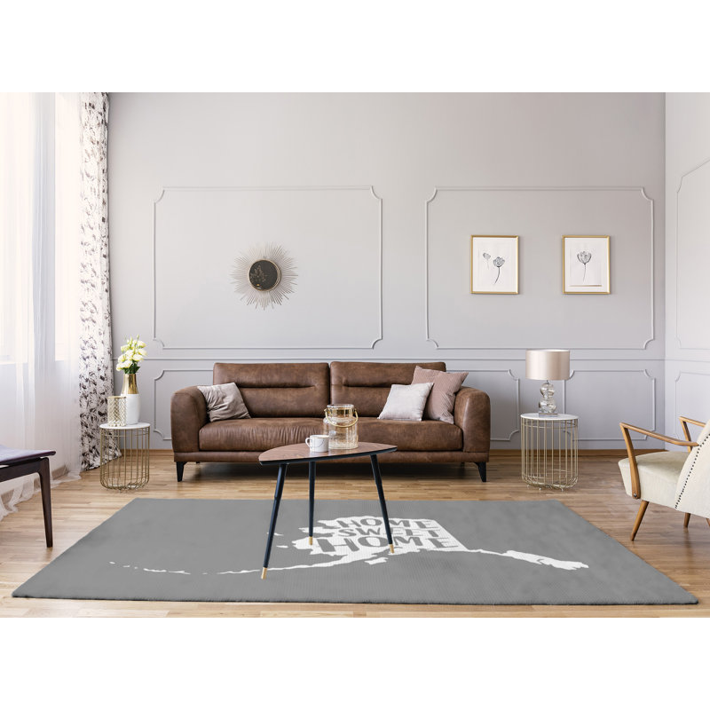 Tapis en poly-chenille alaska pour la maison, Rectangle 8 pi x 10 pi