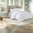 White King Bedding Sets, 5-Piece Ruffled Polyester Comforter Set, Shabby Chic