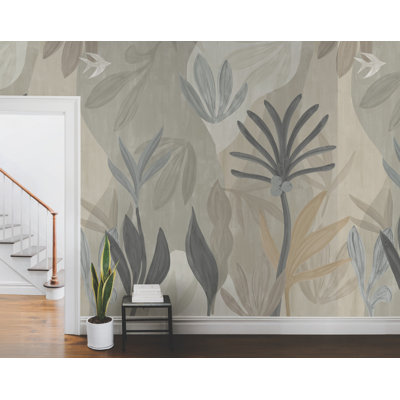 Chambord Gardens Ultramarine Wall Mural
