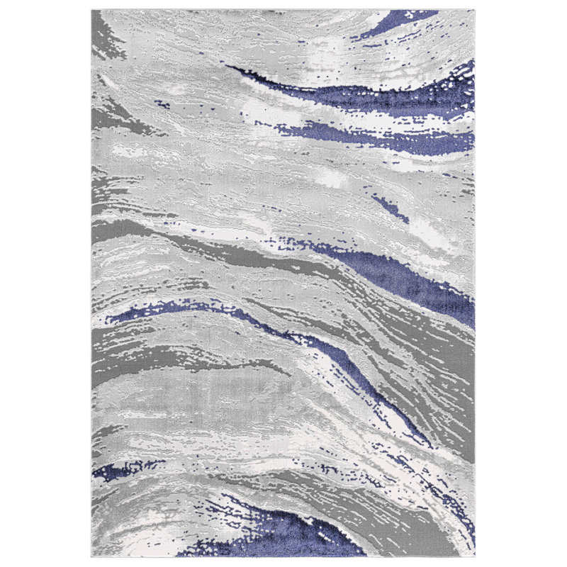 Demontay Floral Indoor / Outdoor Area Rug, Rectangle 200 x 290 cm