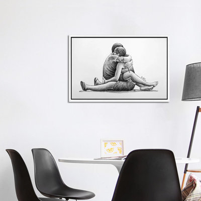 Hug 1 Piece Wall Art on Canvas