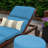 Casual Cushion Solid Sunbrella® Fabric 1-Piece Outdoor Chaise Cushion, 22.5"W x 74"L, Canvas Capri-2125037621