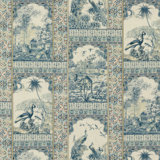 Coromandel Indienne Toile Linen Fabric