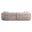 Canapé modulaire surdimensionné moderne en L surdimensionné: design minimaliste, canapé-lit confortable pour le salon, les appartements et les espaces de réception-179264288