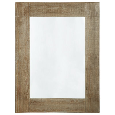Kaldi Solid Wood Rectangle Wall Mirror