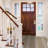 Istanelle Marmara Brown 8-in. Encaustic Patterned Matte Porcelain Wall & Floor Tile