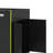 Full Size Wood Loft Bed With Desk,Wardrobe,Ample Storage Space And RGB LED Light-411746348