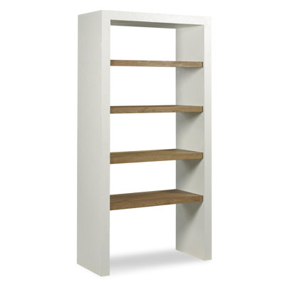Sculptor Solid Wood Etagere Bookcase