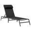 vidaXL Sunlounger Steel Outdoor Lounger Modern