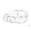Celerina 3 Seater Velvet Electric Sofa