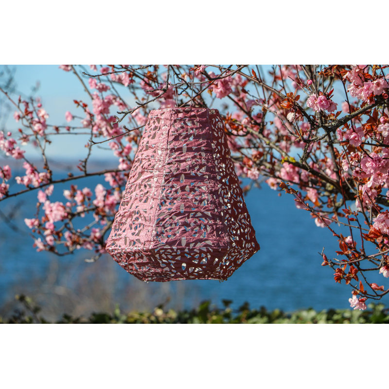 11'' Solar Powered Integrated LED Outdoor Lantern