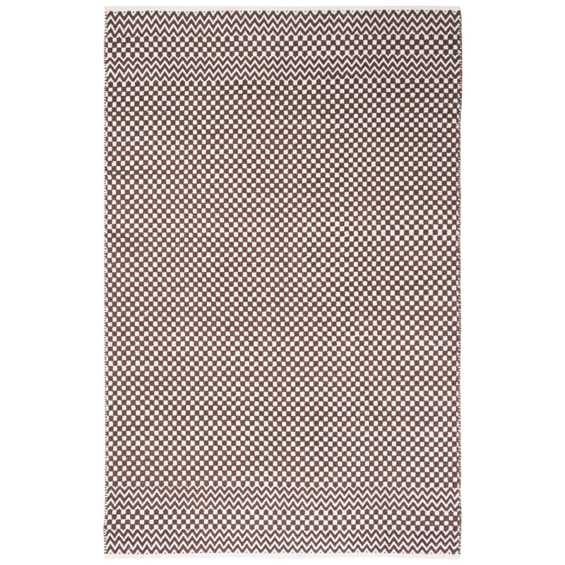 Tapis en coton à tissage plat Katz, Rectangle 5 pi x 8 pi