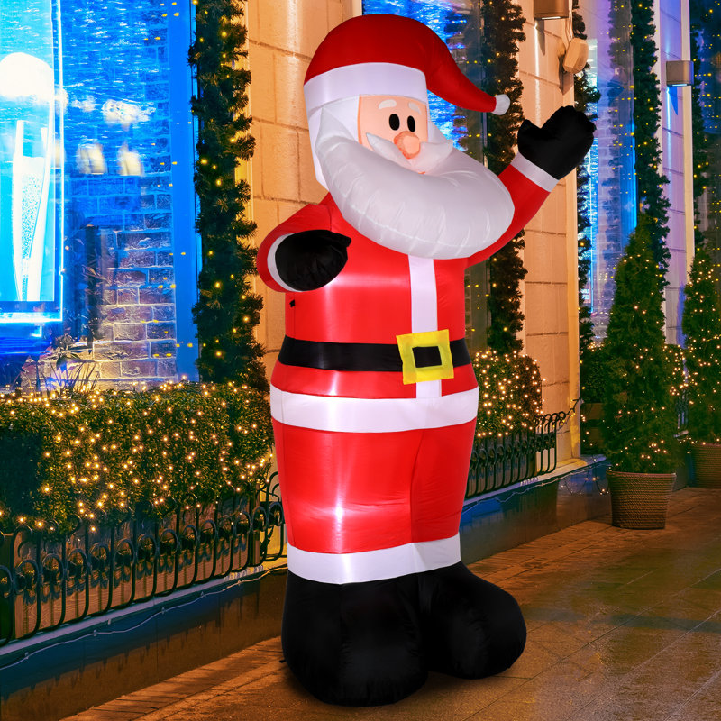 96" H LED Lighted Nutcracker Inflatable