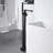 Floor Tub Filler with Diverter-72778372