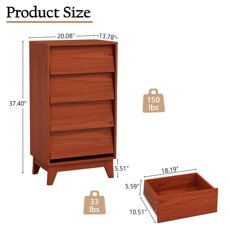 Commode 4 tiroirs Eastbrook