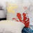 Floral Throw Pillow-399762577