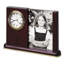Portrait Solid Wood Quartz Movement Clock