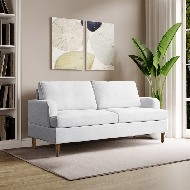 Serta Frisco Recessed Arm Sofa & Reviews | Wayfair