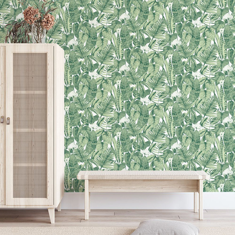 Papier peint adhésif tropical