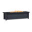 ORTUN 50" Rectangle Steel Propane Fire Pit Table by Real Flame