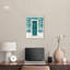 "Absolument Sarcelle" sur toile, impressions rétro par Everly Quinn-139850190-134922794