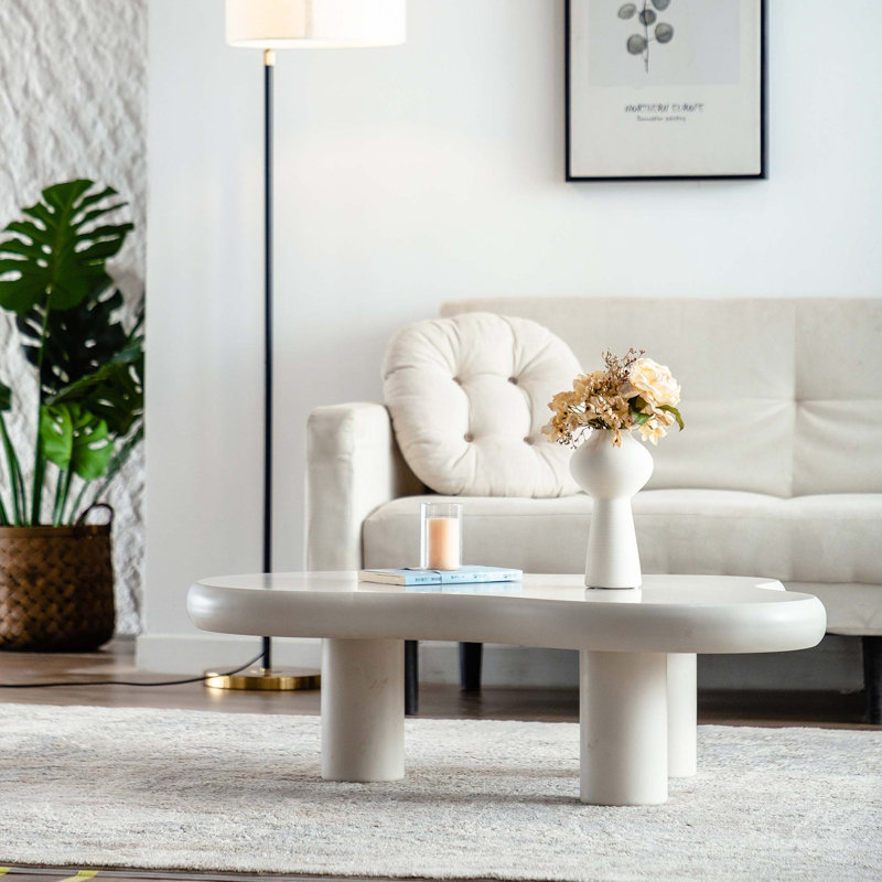 Table basse Cloud, H 15,75 po x L 39,37 po x l 27,56 po