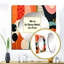 Miroir mural de salon Mid-Century Vintage Textiles II - Mid-Century-100996164