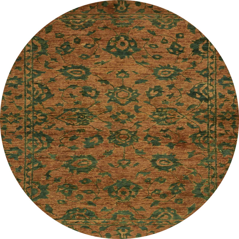 Clasien Oriental Indoor Rug, Round 3'