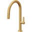 Pull-Down Kitchen Faucet With Button Sprayer - Low Arc Spout-44960505-44960510
