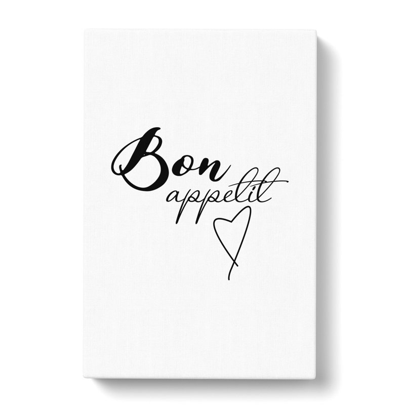 Bon Appetit - Wrapped Canvas, 76cm H x 50cm W x 3cm D