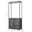 Hayrani 83cm Clothing Rack